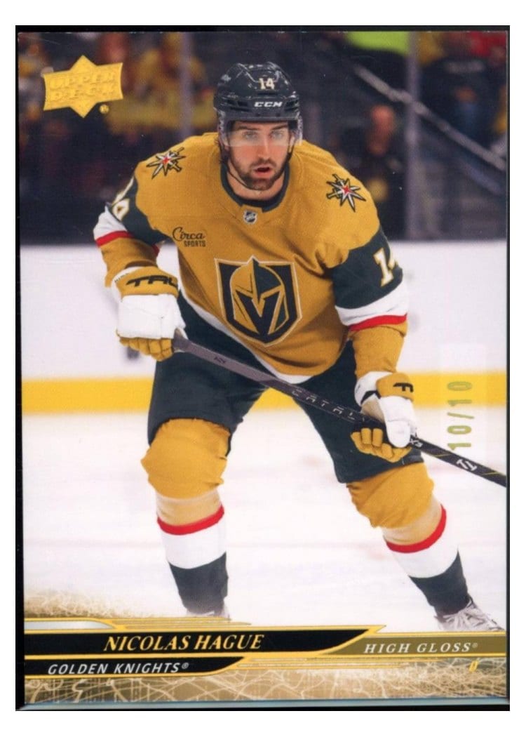 2024-25 Upper Deck Base Set Nicolas Hague #432 card