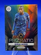 2025 Panini Prizm FIFA Prizmatic Nicolas Jackson #9 card