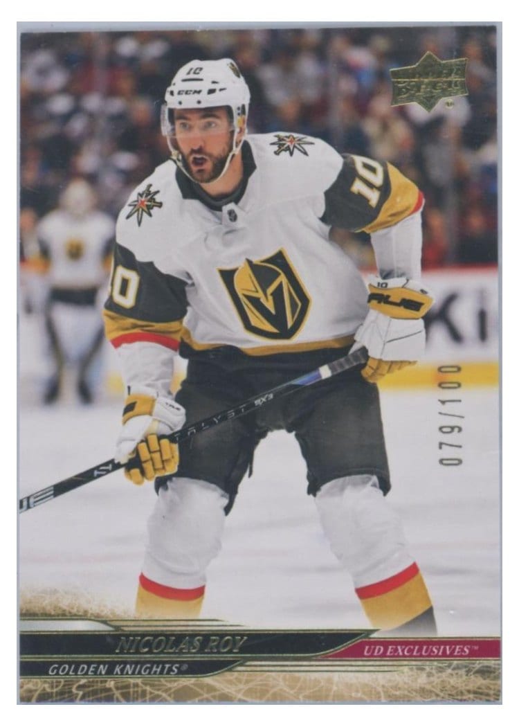 2024-25 Upper Deck Base Set Nicolas Roy #183 card