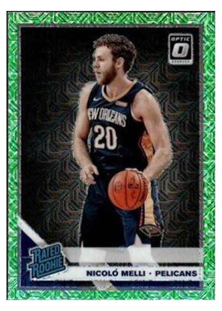 2019-20 Donruss Optic Base Set Nicolo Melli #163 card