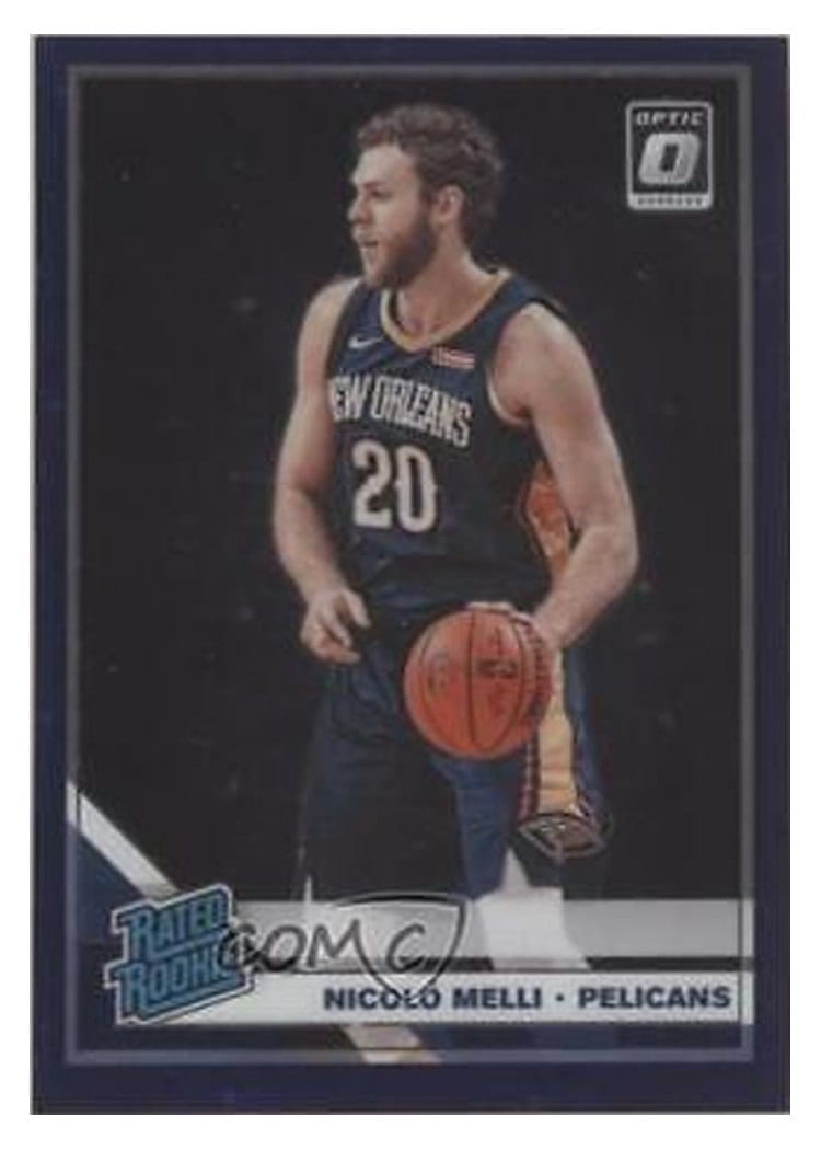 2019-20 Donruss Optic Base Set Nicolo Melli #163 card
