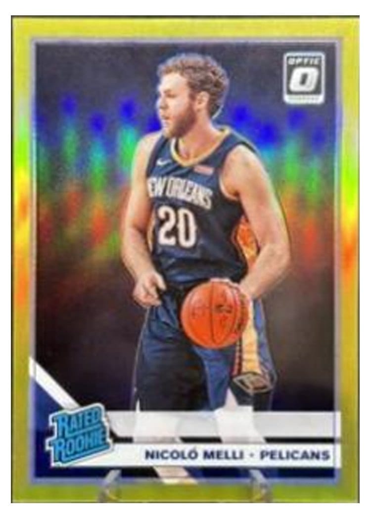 2019-20 Donruss Optic Base Set Nicolo Melli #163 card