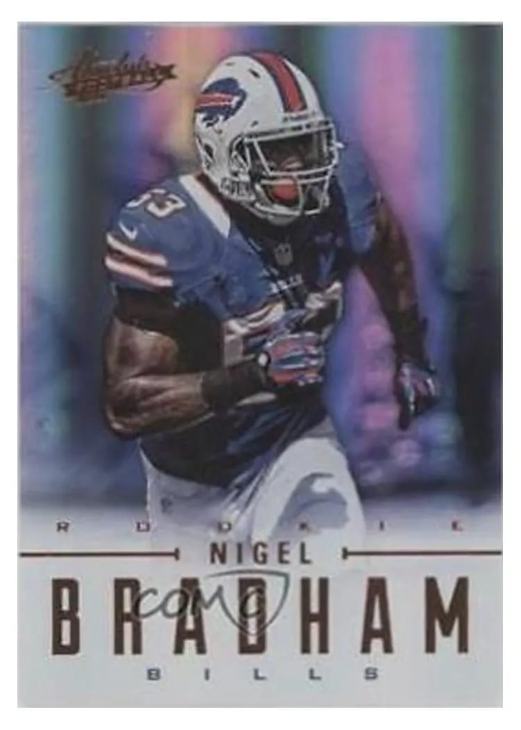 2012 Panini Absolute Nigel Bradham #174 card
