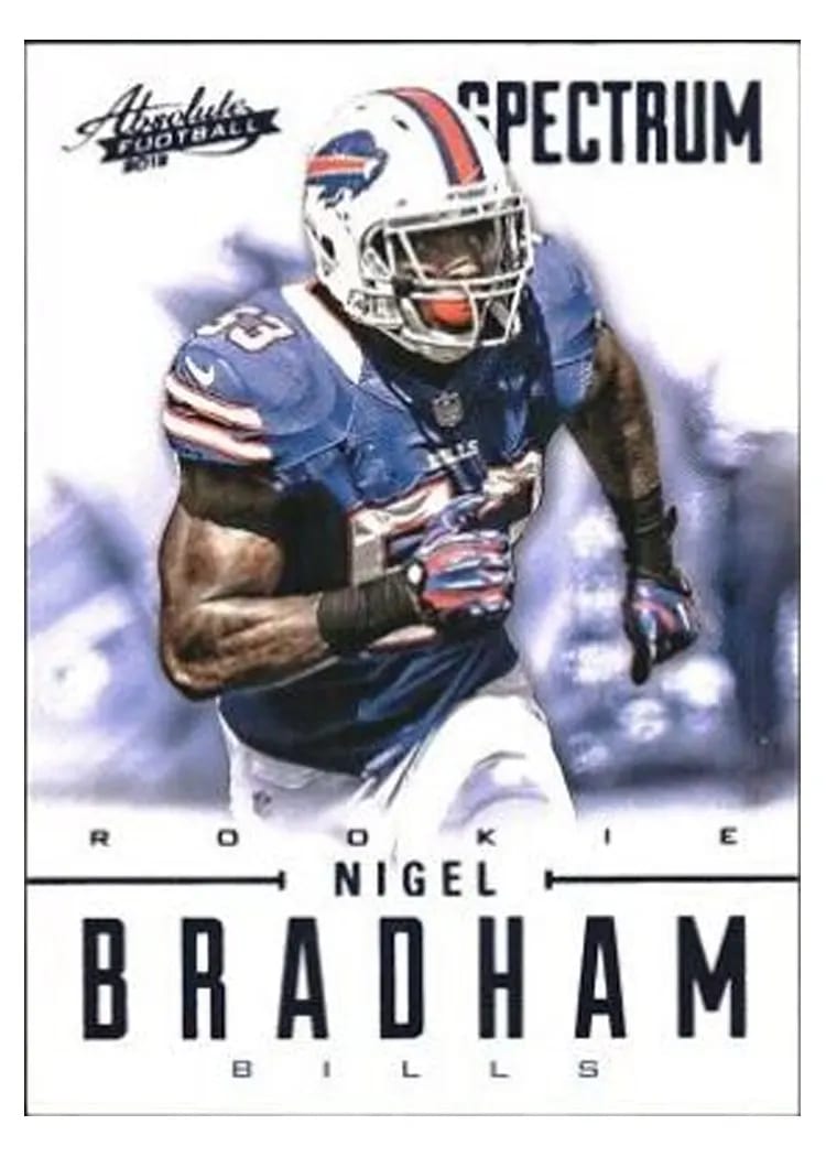 2012 Panini Absolute Nigel Bradham #174 card