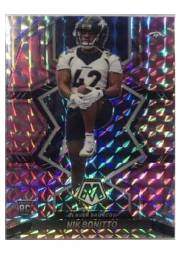 2022 Panini Mosaic Base Set Nik Bonitto #396 card