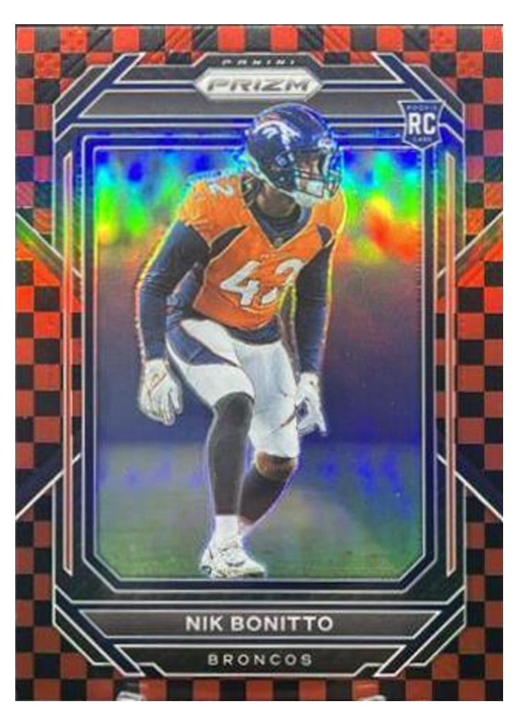 2022 Panini Prizm Base Set Nik Bonitto #398 card