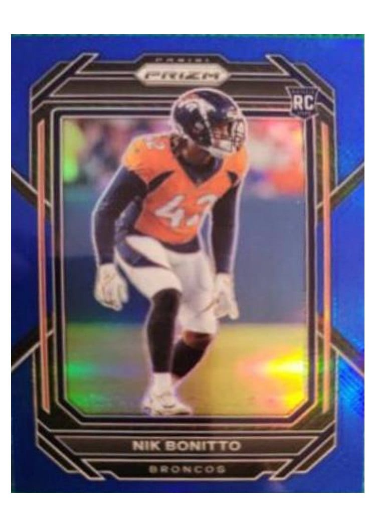 2022 Panini Prizm Base Set Nik Bonitto #398 card