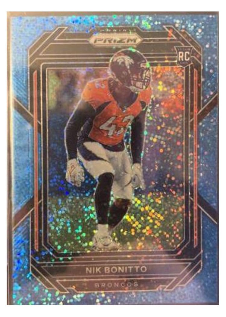 2022 Panini Prizm Base Set Nik Bonitto #398 card