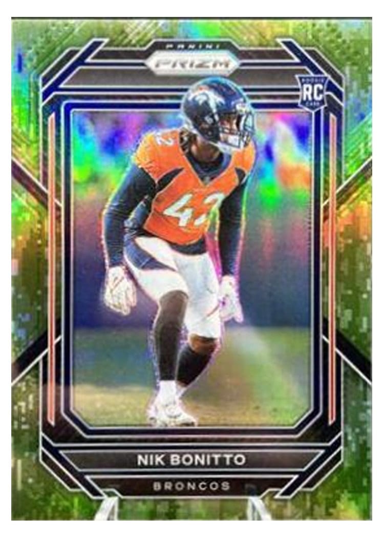 2022 Panini Prizm Base Set Nik Bonitto #398 card