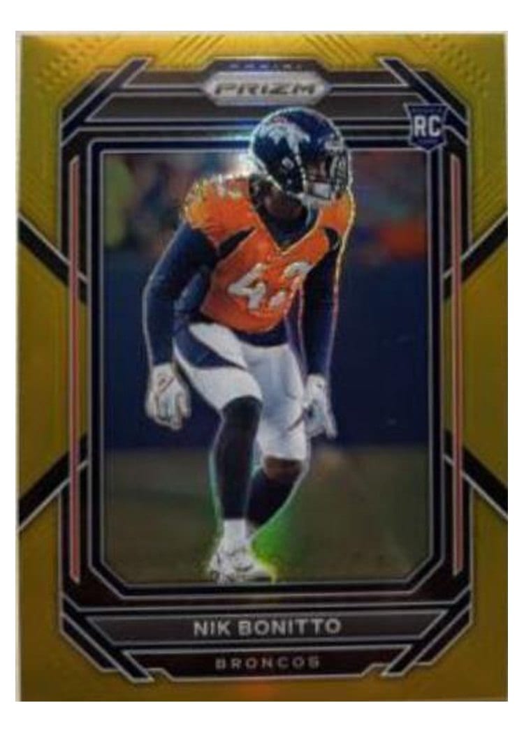 2022 Panini Prizm Base Set Nik Bonitto #398 card