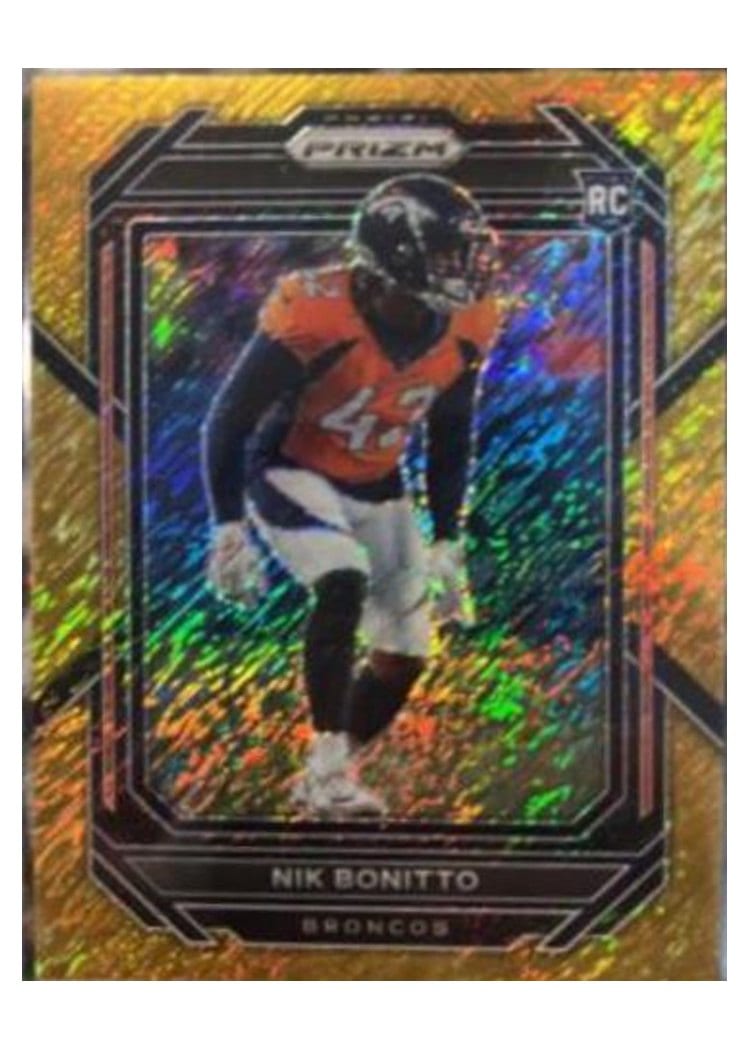 2022 Panini Prizm Base Set Nik Bonitto #398 card