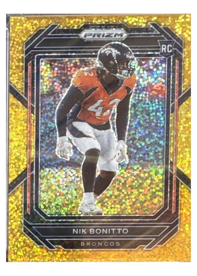 2022 Panini Prizm Base Set Nik Bonitto #398 card