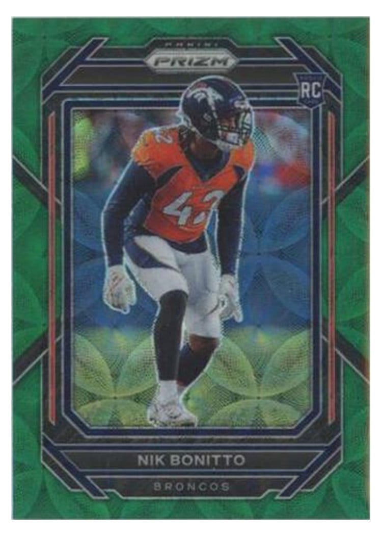 2022 Panini Prizm Base Set Nik Bonitto #398 card