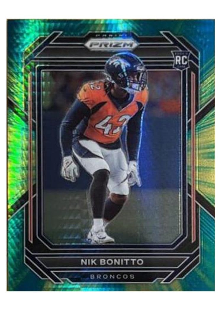 2022 Panini Prizm Base Set Nik Bonitto #398 card