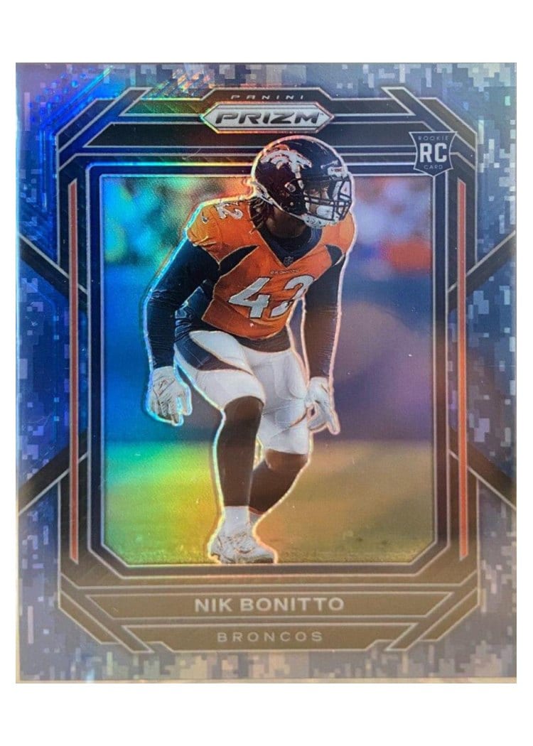 2022 Panini Prizm Base Set Nik Bonitto #398 card