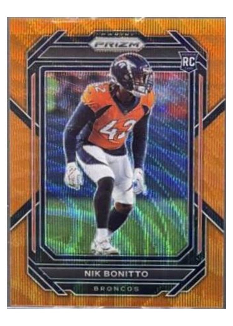 2022 Panini Prizm Base Set Nik Bonitto #398 card
