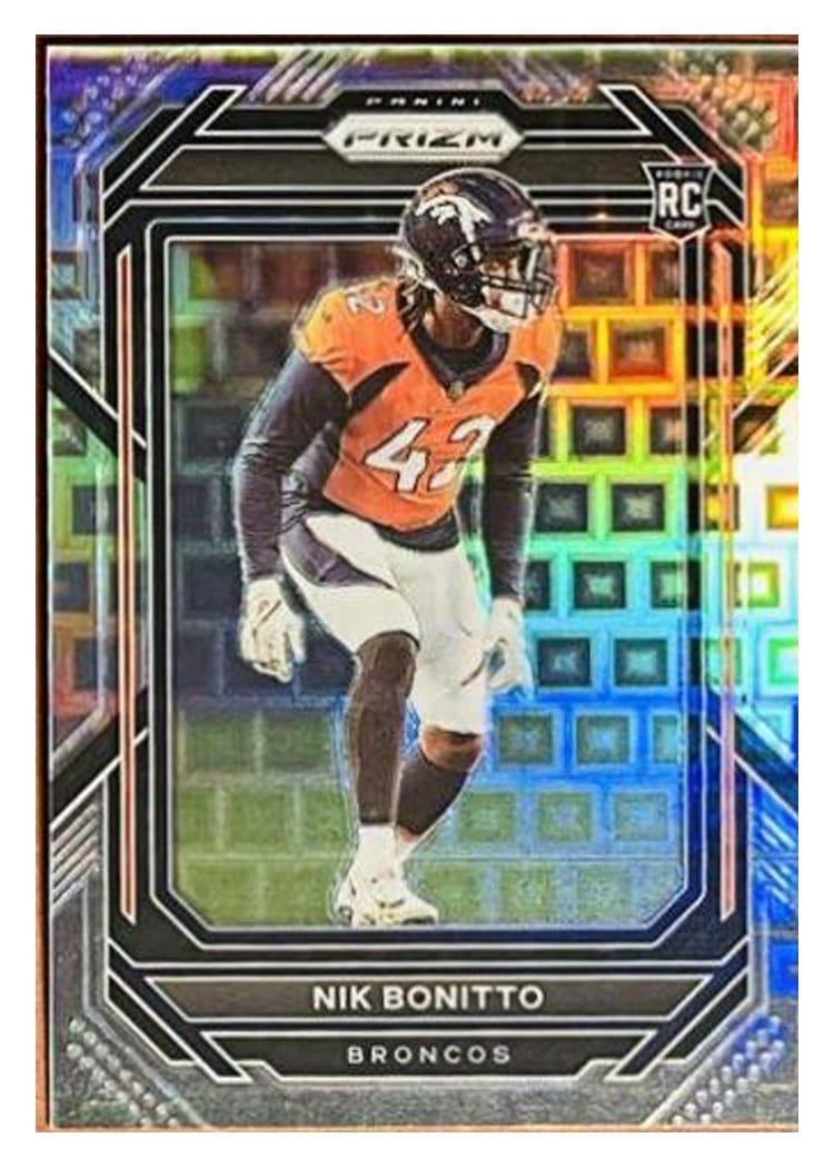 2022 Panini Prizm Base Set Nik Bonitto #398 card