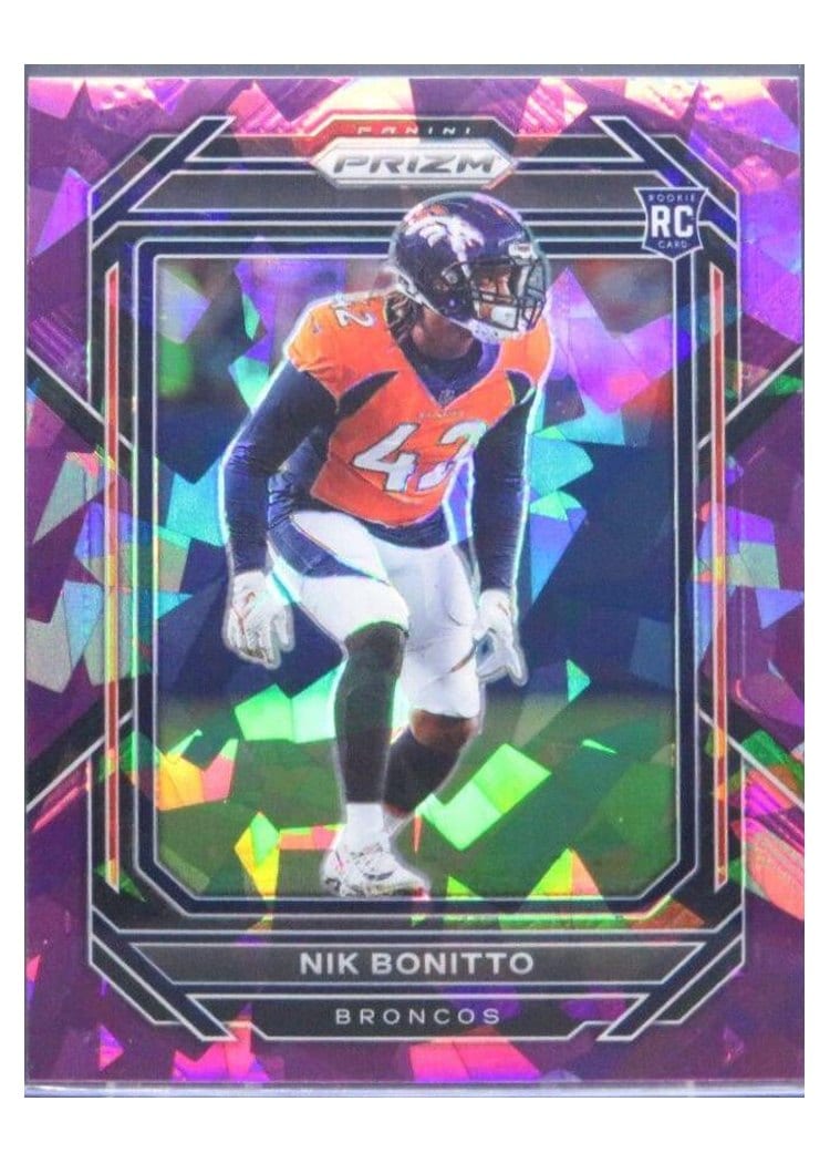 2022 Panini Prizm Base Set Nik Bonitto #398 card