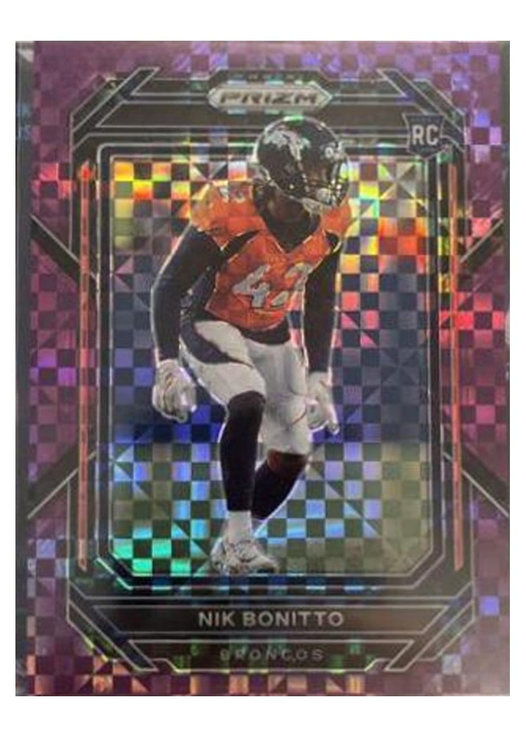 2022 Panini Prizm Base Set Nik Bonitto #398 card