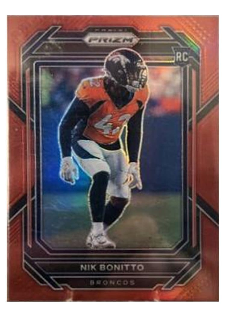 2022 Panini Prizm Base Set Nik Bonitto #398 card