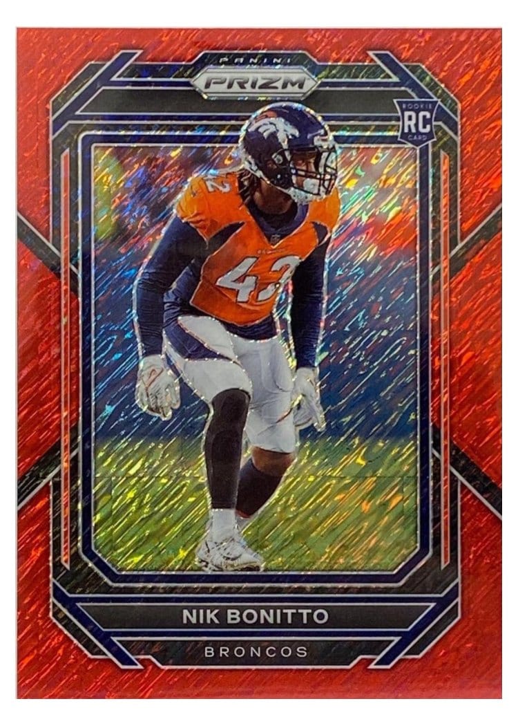 2022 Panini Prizm Base Set Nik Bonitto #398 card