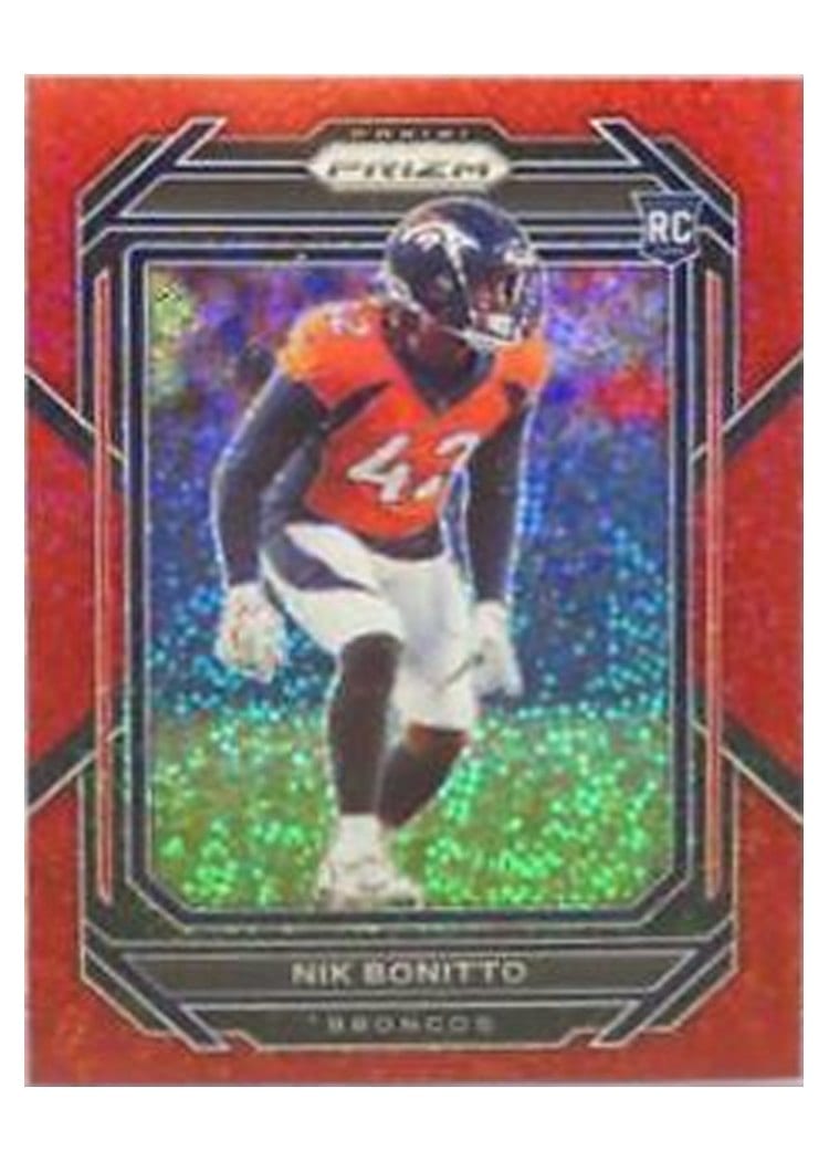 2022 Panini Prizm Base Set Nik Bonitto #398 card