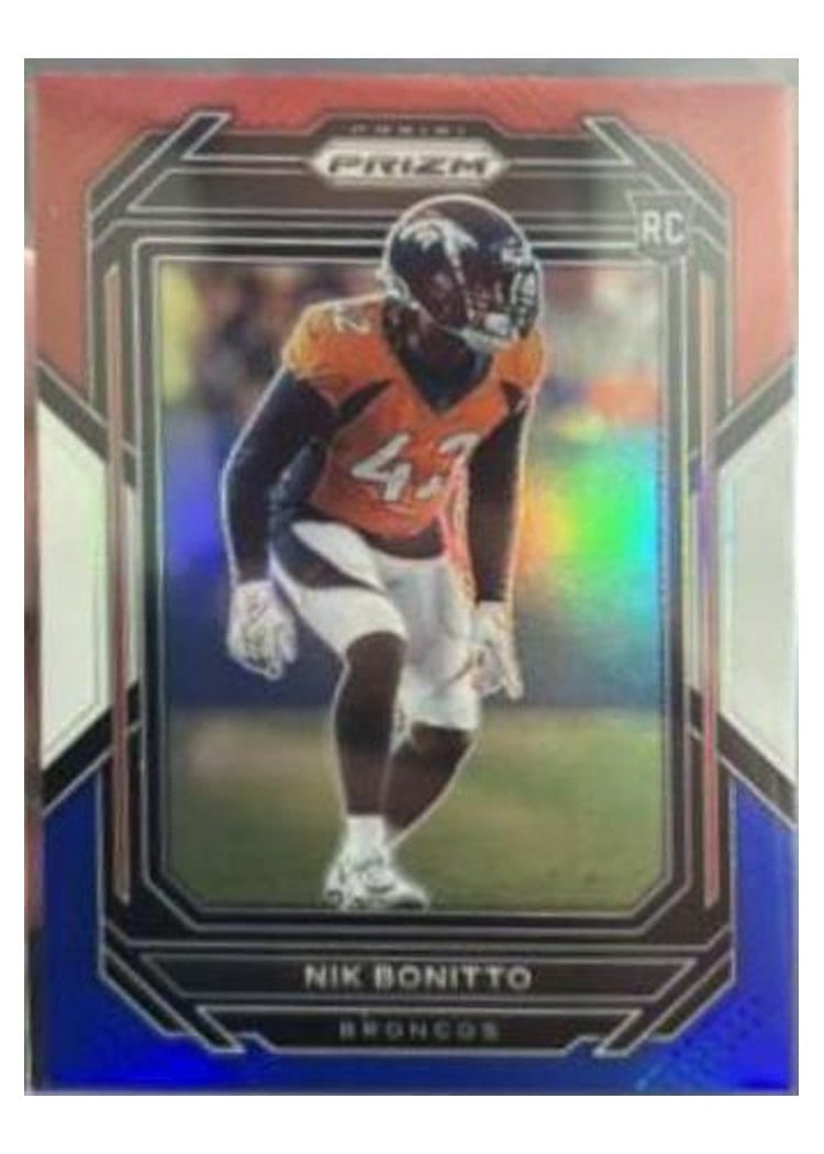 2022 Panini Prizm Base Set Nik Bonitto #398 card