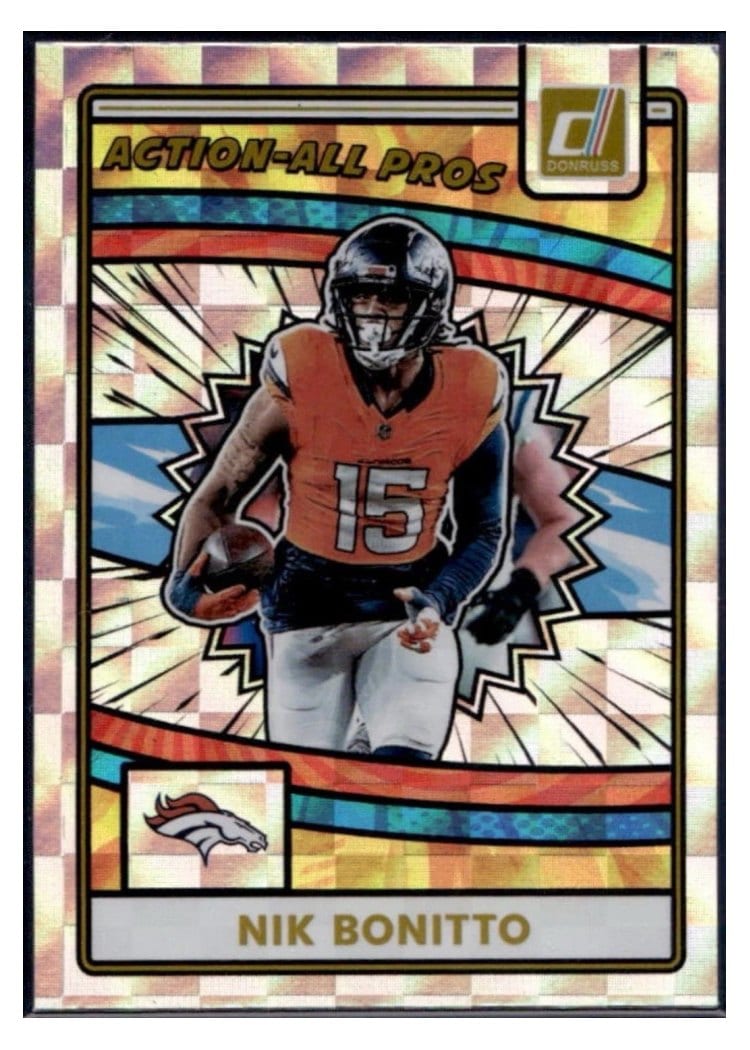 2025 Donruss Action All-Pros Nik Bonitto #AAP-NBO card