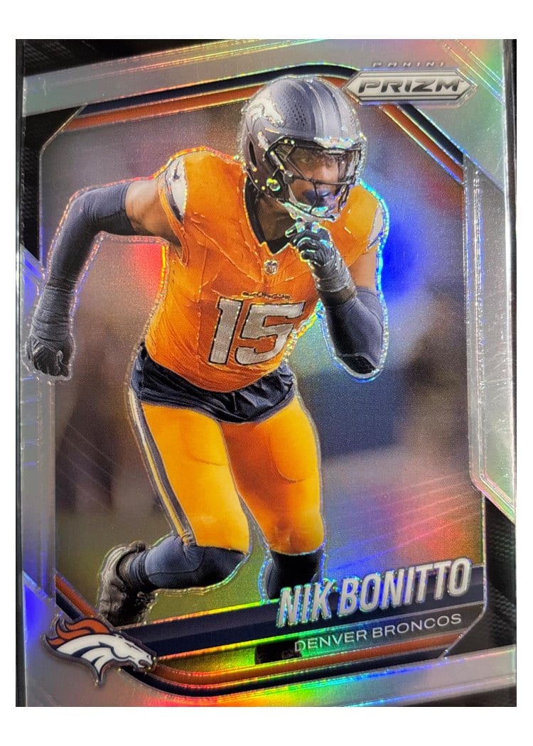 2025 Panini Prizm Base Set Nik Bonitto Silver #230 card