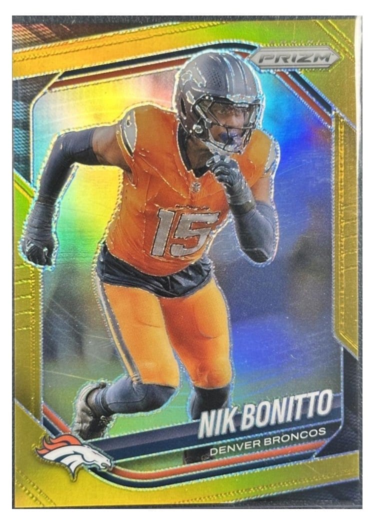 2025 Panini Prizm Base Set Nik Bonitto #230 card