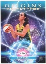 2024 Panini Origins WNBA Prototypes Nika Muhl #8 card