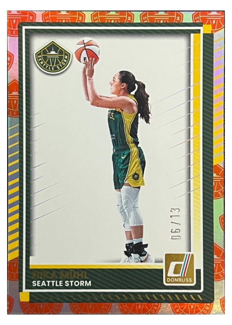 2025-26 Donruss WNBA Base Set Nika Muhl #81 card