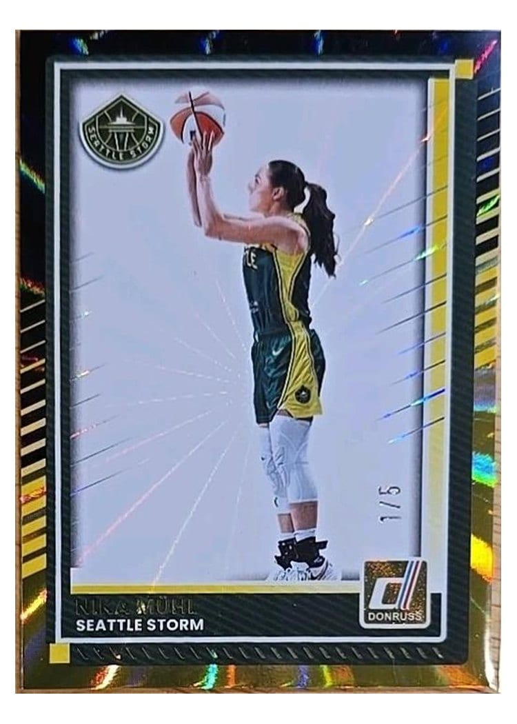 2025-26 Donruss WNBA Base Set Nika Muhl #81 card