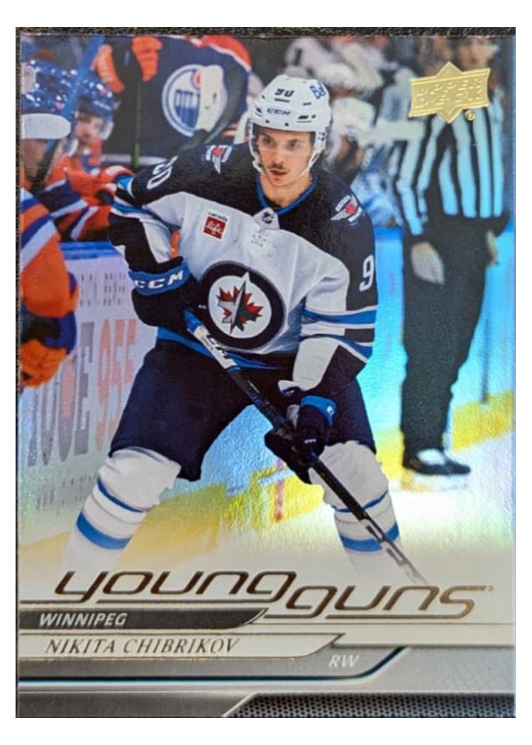 2024-25 Upper Deck Base Set Nikita Chibrikov #245 card
