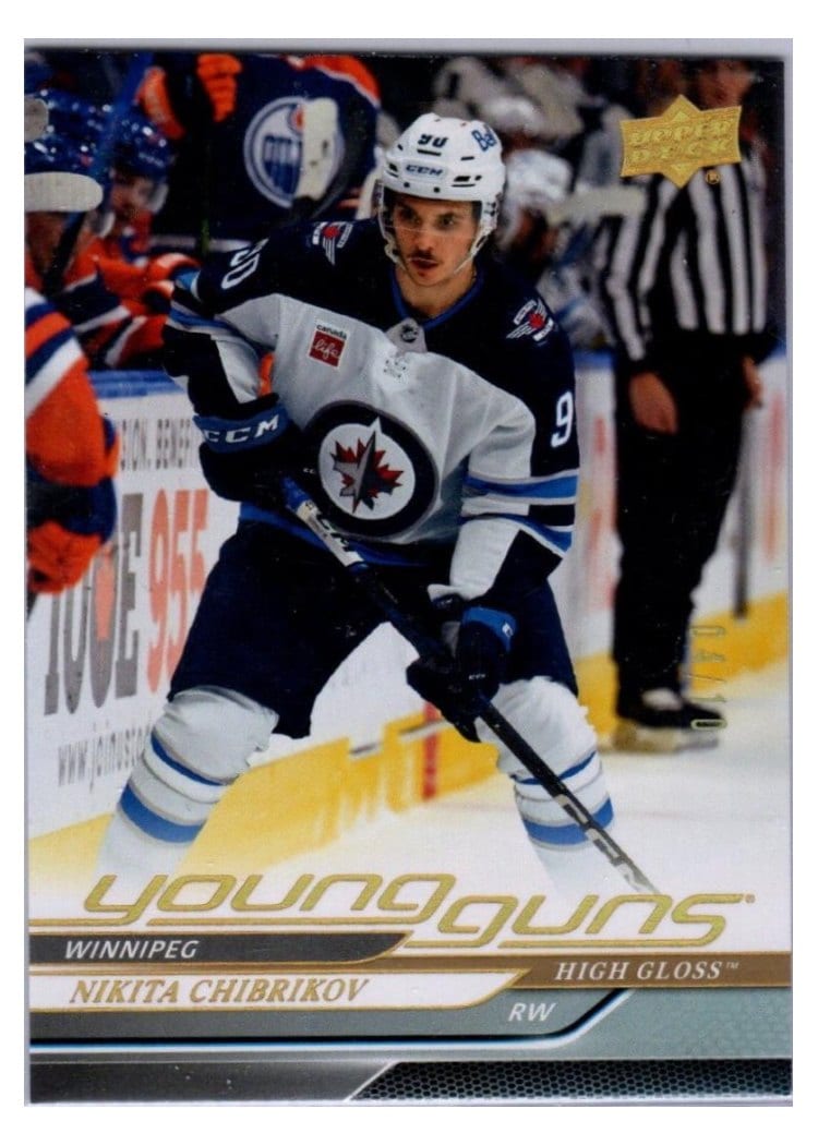 2024-25 Upper Deck Base Set Nikita Chibrikov High Gloss #245 card