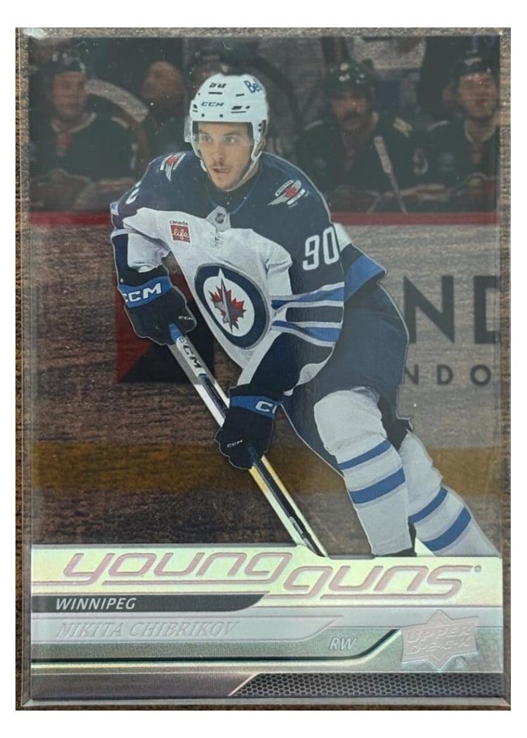 2024-25 Upper Deck Base Set Nikita Chibrikov Acetate #245 card