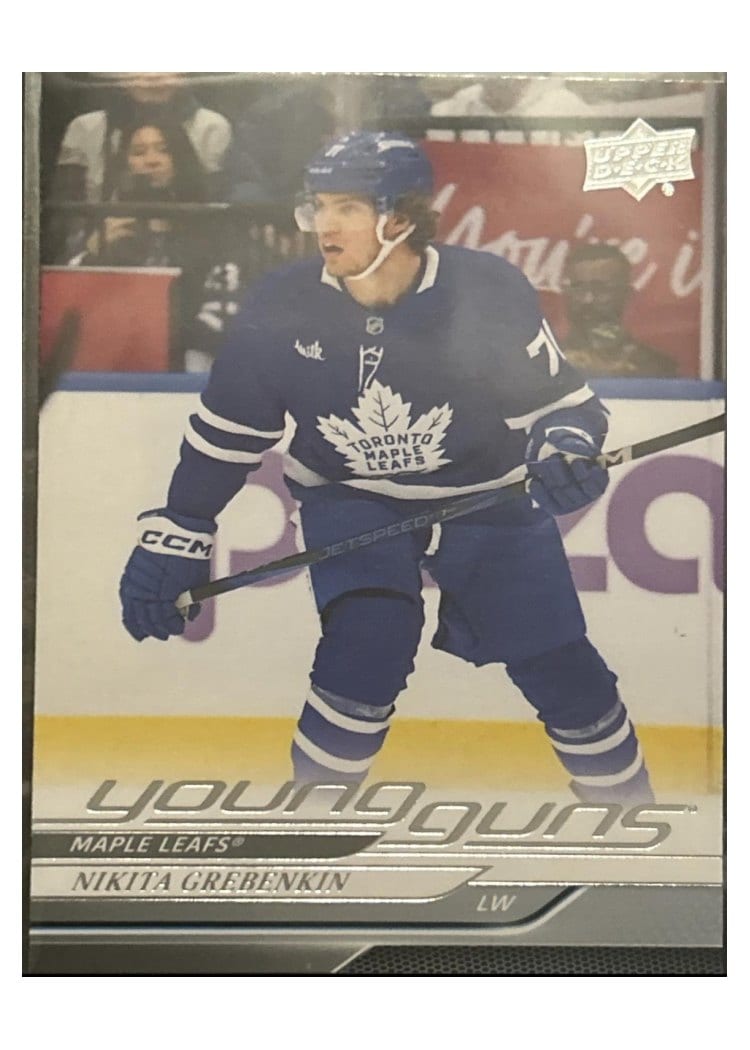 2024-25 Upper Deck Base Set Nikita Grebenkin #714 card