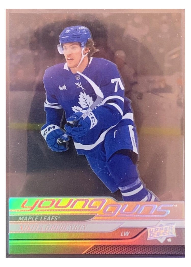 2024-25 Upper Deck Base Set Nikita Grebenkin #714 card