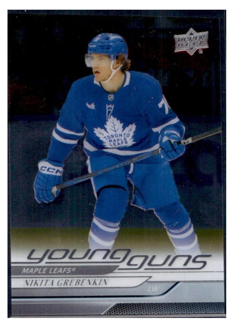 2024-25 Upper Deck Base Set Nikita Grebenkin #714 card