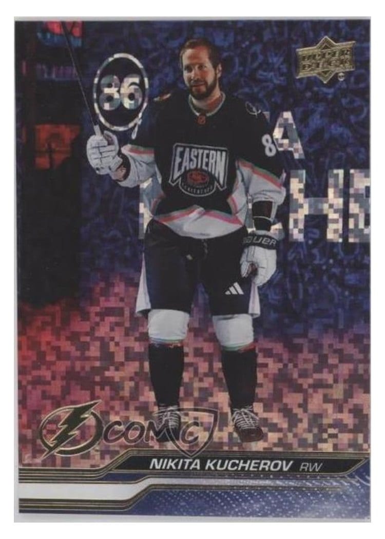 2023-24 Upper Deck Base Set Nikita Kucherov #656 card