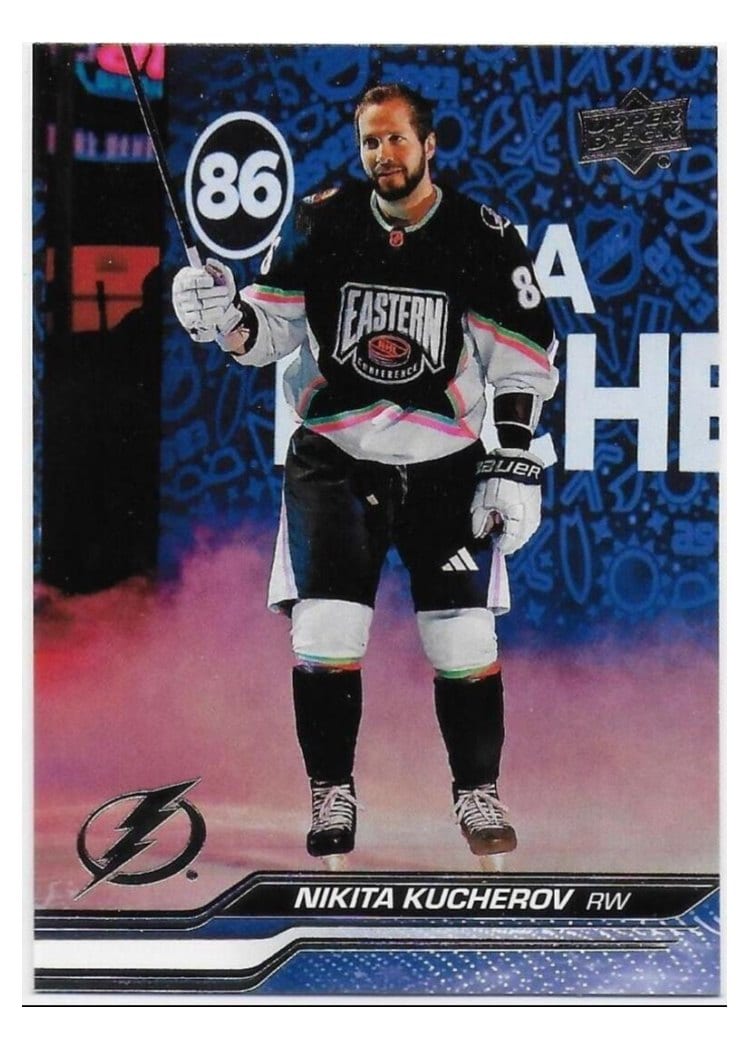 2023-24 Upper Deck Base Set Nikita Kucherov #656 card