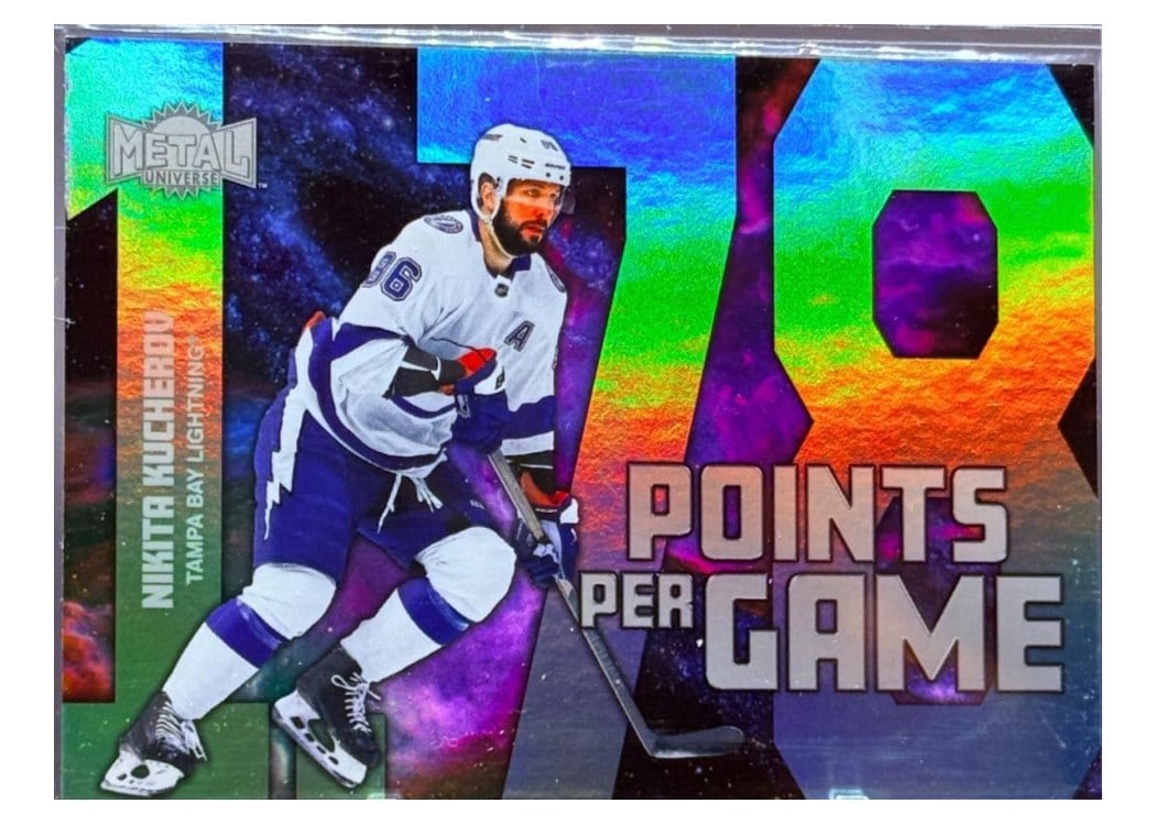 2024-25 Skybox Metal Universe Points Per Game Nikita Kucherov #PPG-1 card