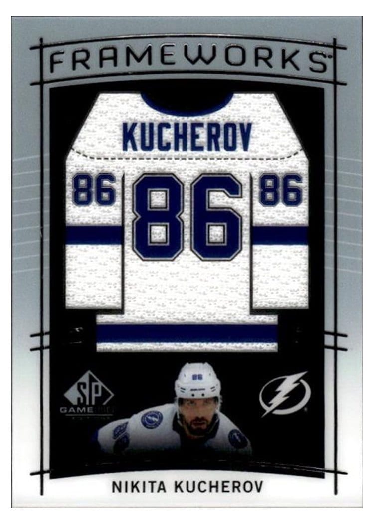 2024-25 SP Game Used Frameworks Nikita Kucherov #F-NK card