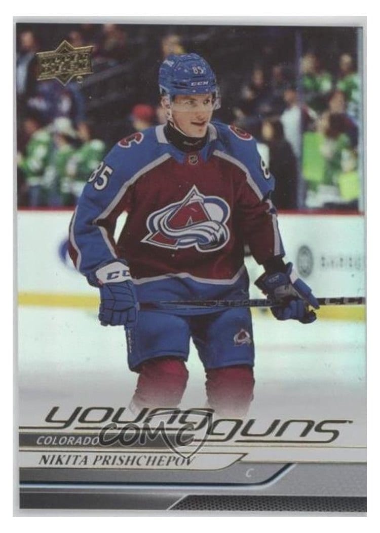 2024-25 Upper Deck Base Set Nikita Prishchepov Silver Foil #462 card