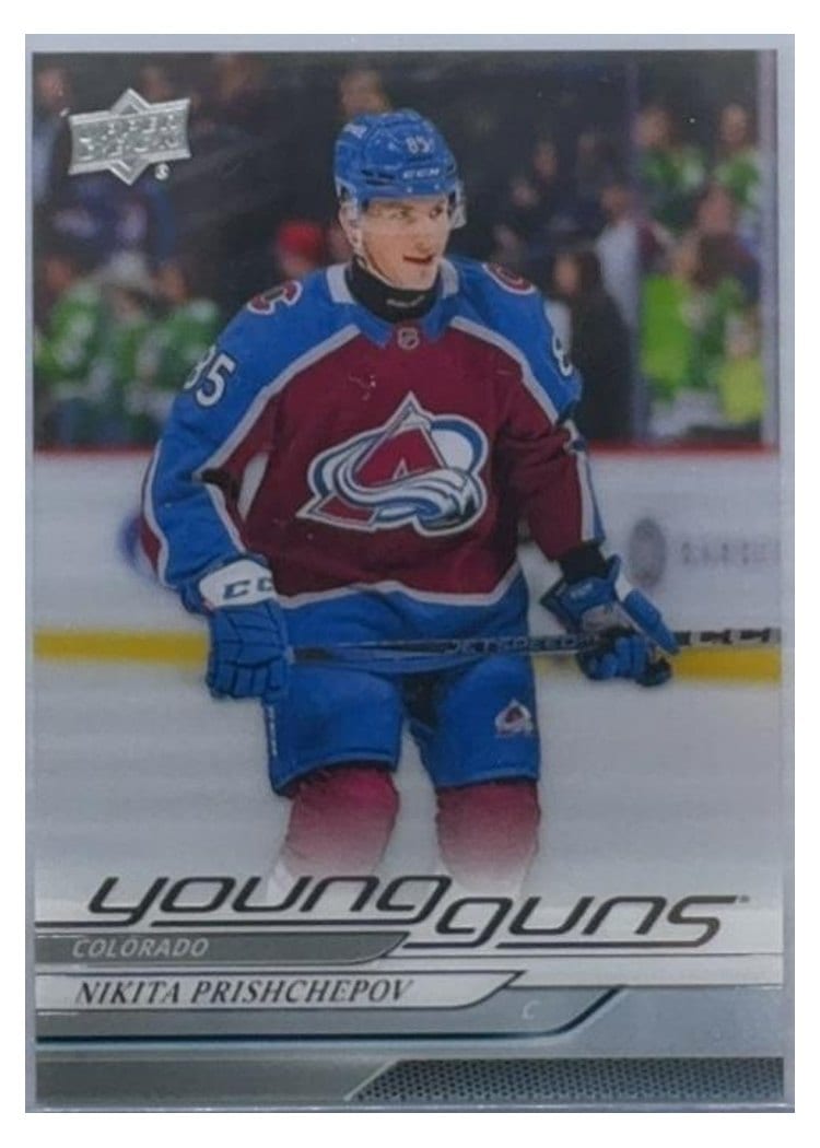 2024-25 Upper Deck Base Set Nikita Prishchepov Clear Cut #462 card