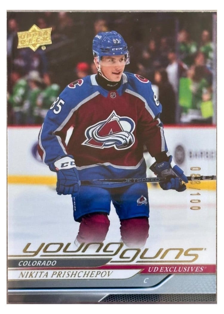 2024-25 Upper Deck Base Set Nikita Prishchepov Exclusive #462 card