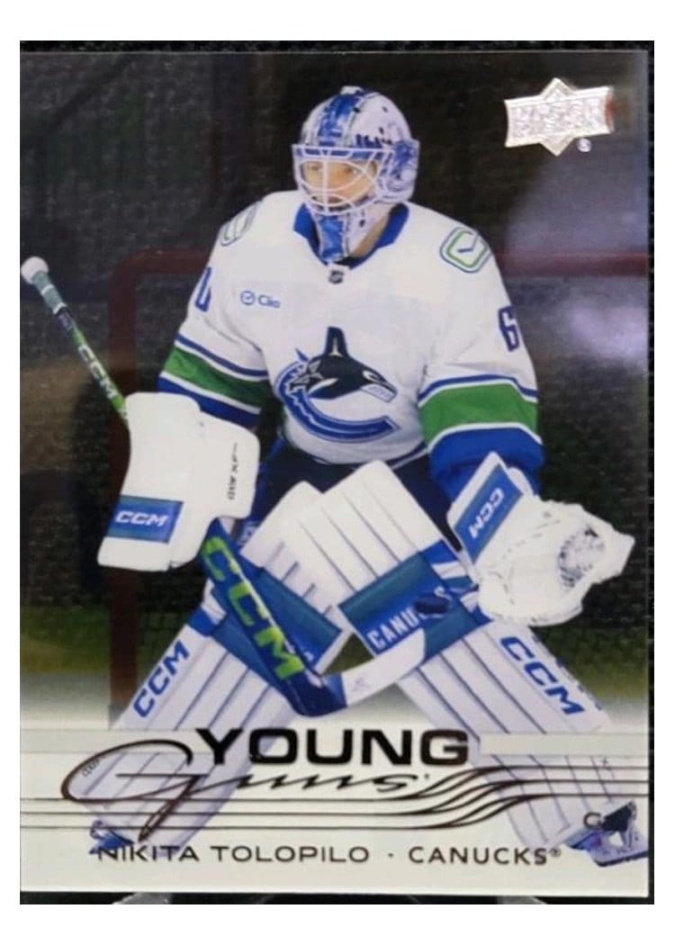 2025 Upper Deck Nikita Tolopilo #221 card