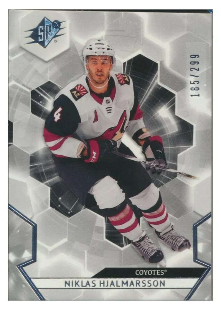 2020-21 SPx Base Set Niklas Hjalmarsson #21 card