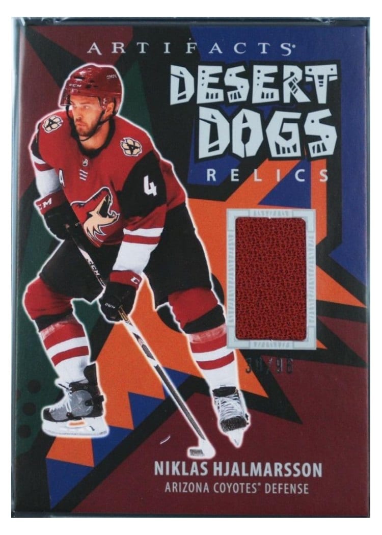 2025-26 Upper Deck Artifacts Desert Dogs Relics Niklas Hjalmarsson #DD-NH card