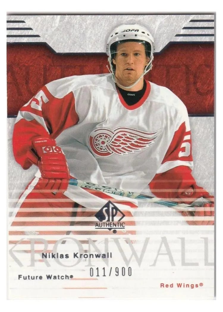2003 SP Authentic Niklas Kronwall #159 card